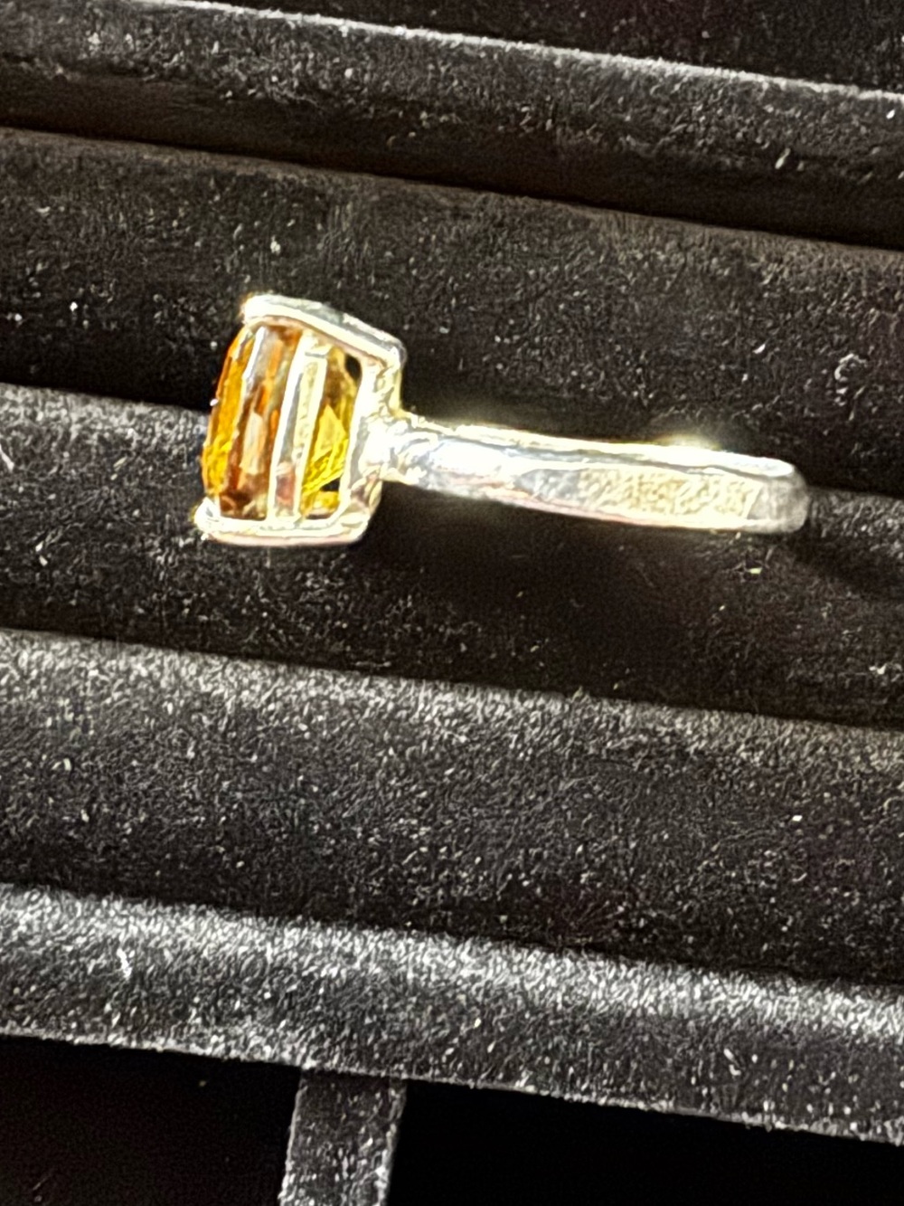 TOURMALINE Ring, set in silver, size 10.25, Very Good Pre-Owned Condition - Picture 13 of 16